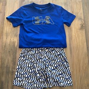 Under Armour Shirt and Shorts